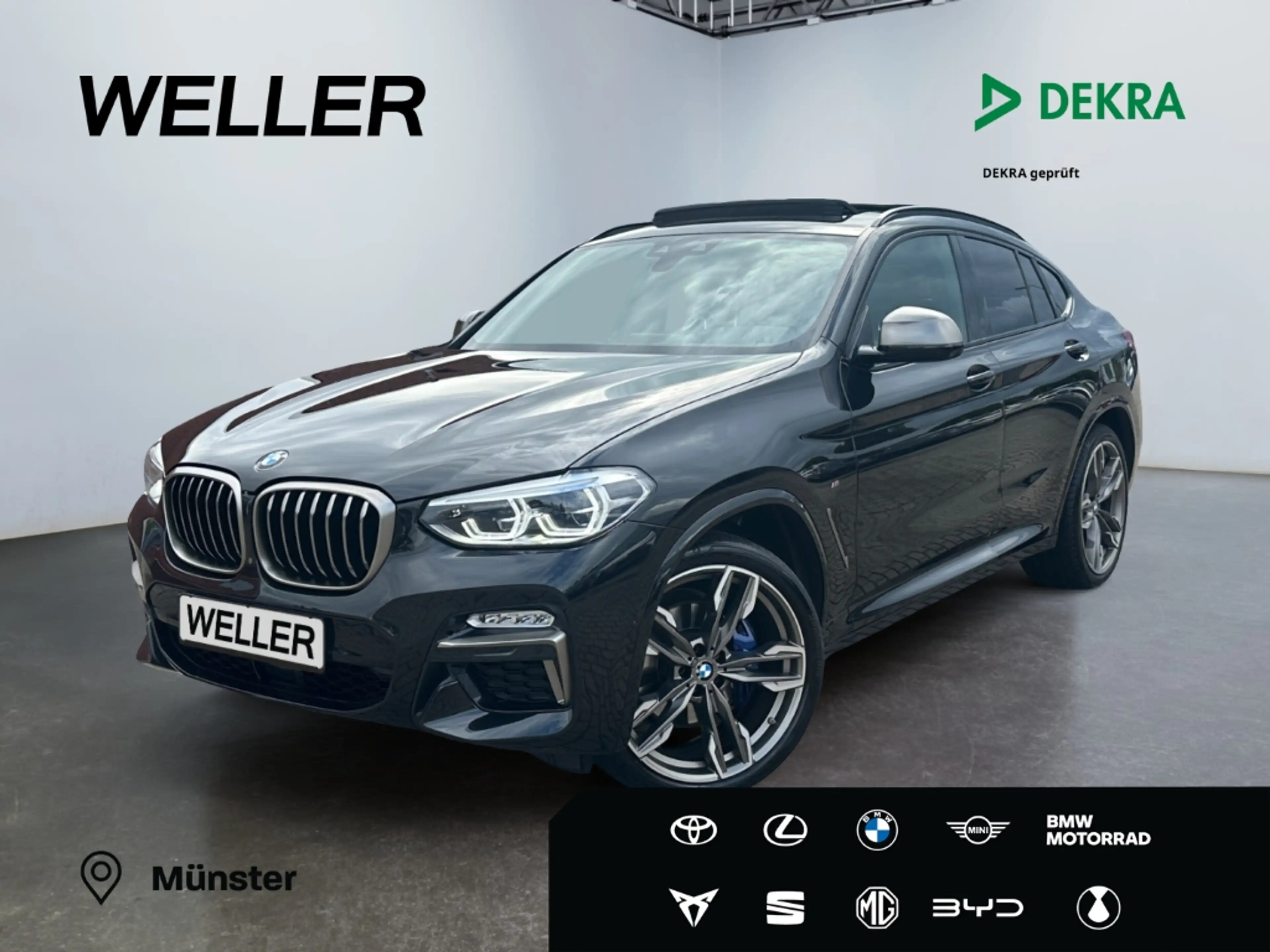 BMW X4 d *LED*21Zoll*StHz*Inno*360*HUD*Pano*AHK*