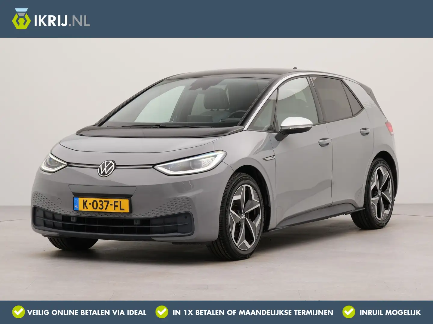 Volkswagen ID.3 First Plus 58 kWh incl afneembare trekhaak | SoH 9 Grau - 1