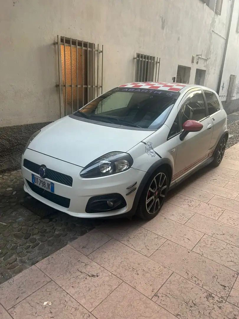 Abarth Grande Punto Grande Punto 1.4 t. t-jet 155cv 3p Weiß - 1