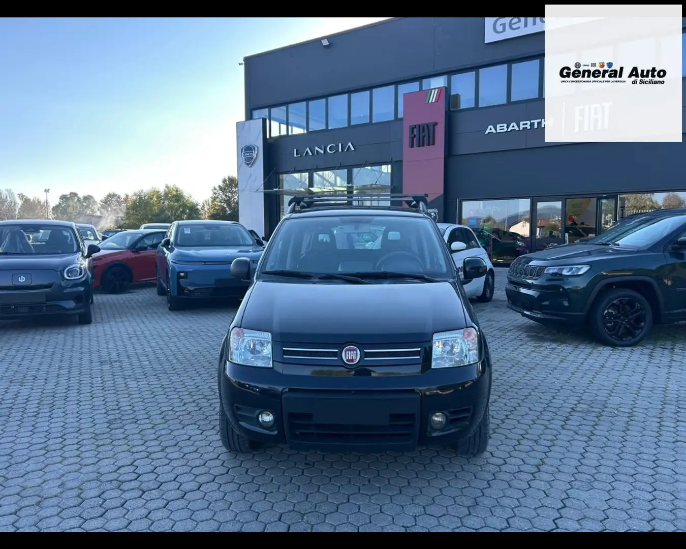 Fiat Panda II 2003 1.3 mjt 16v Climbing 4x4 75cv my12 Schwarz - 2