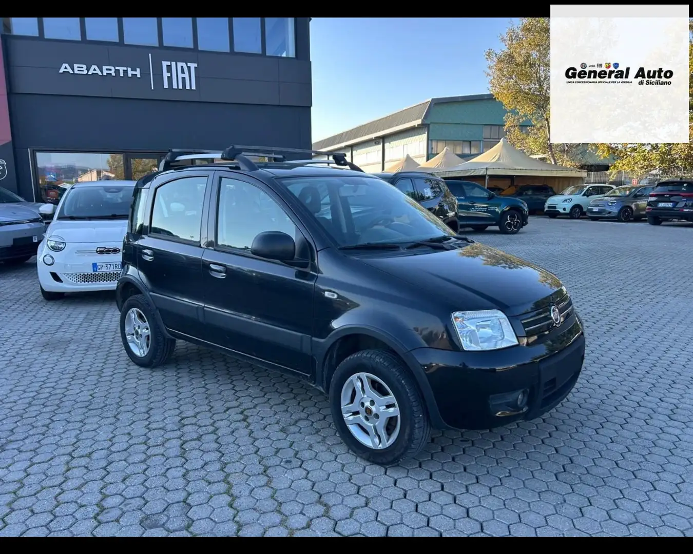 Fiat Panda II 2003 1.3 mjt 16v Climbing 4x4 75cv my12 Schwarz - 1