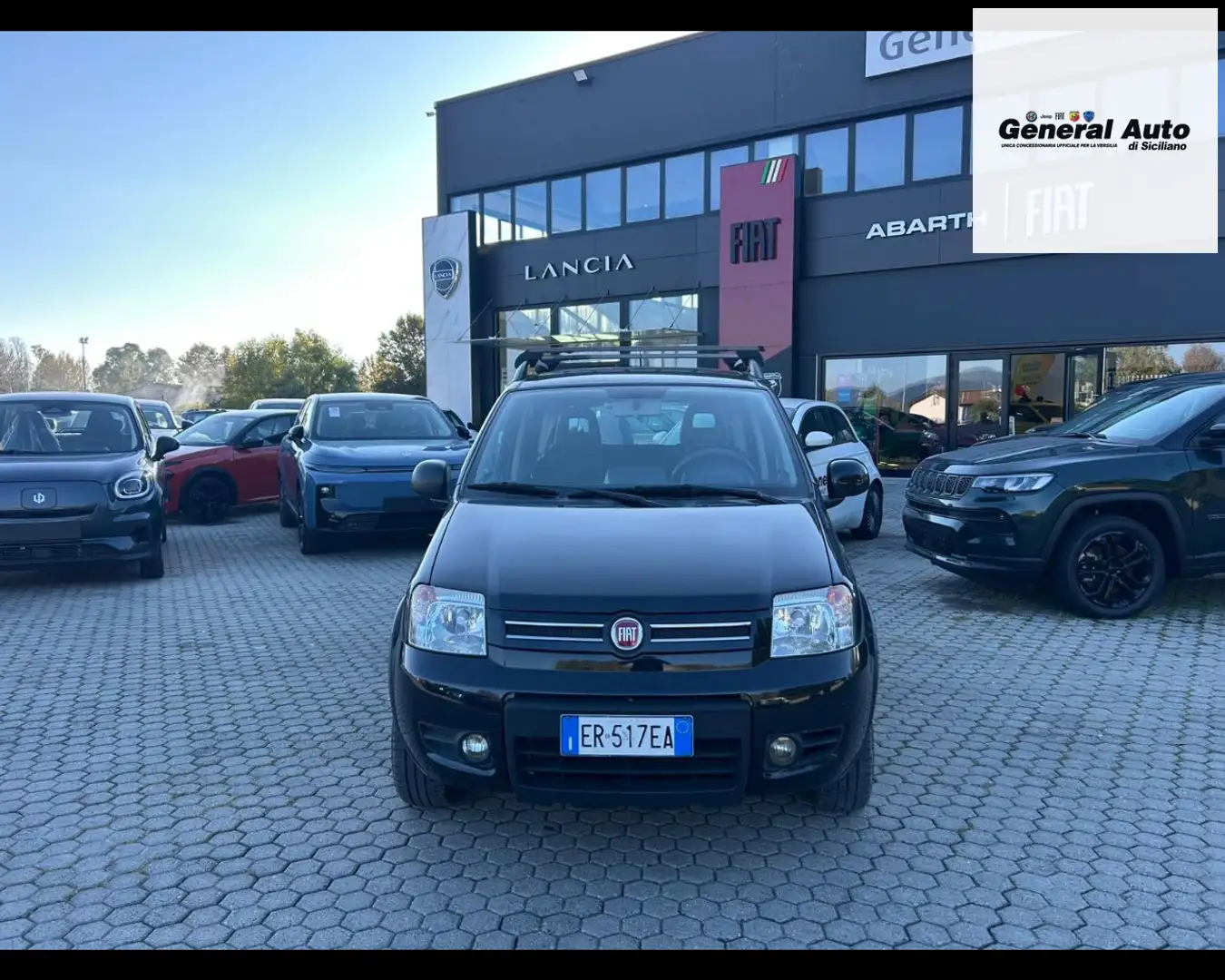 Fiat Panda II 2003 1.3 mjt 16v Climbing 4x4 75cv my12 Schwarz - 2