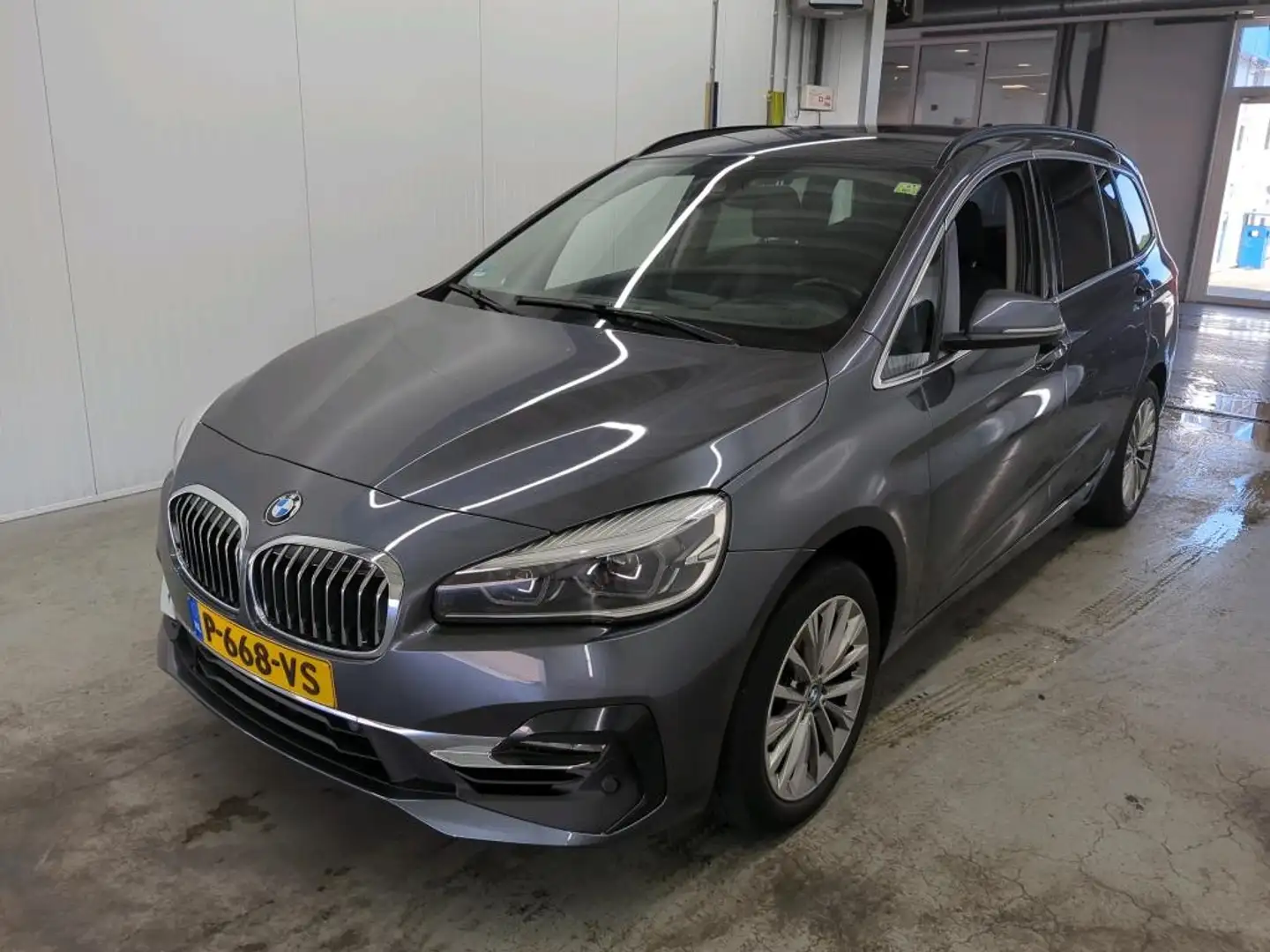BMW 216 Gran Tourer i 7-SITZE+LEDER+NAVI+HUD+LED+HIFI Gris - 1