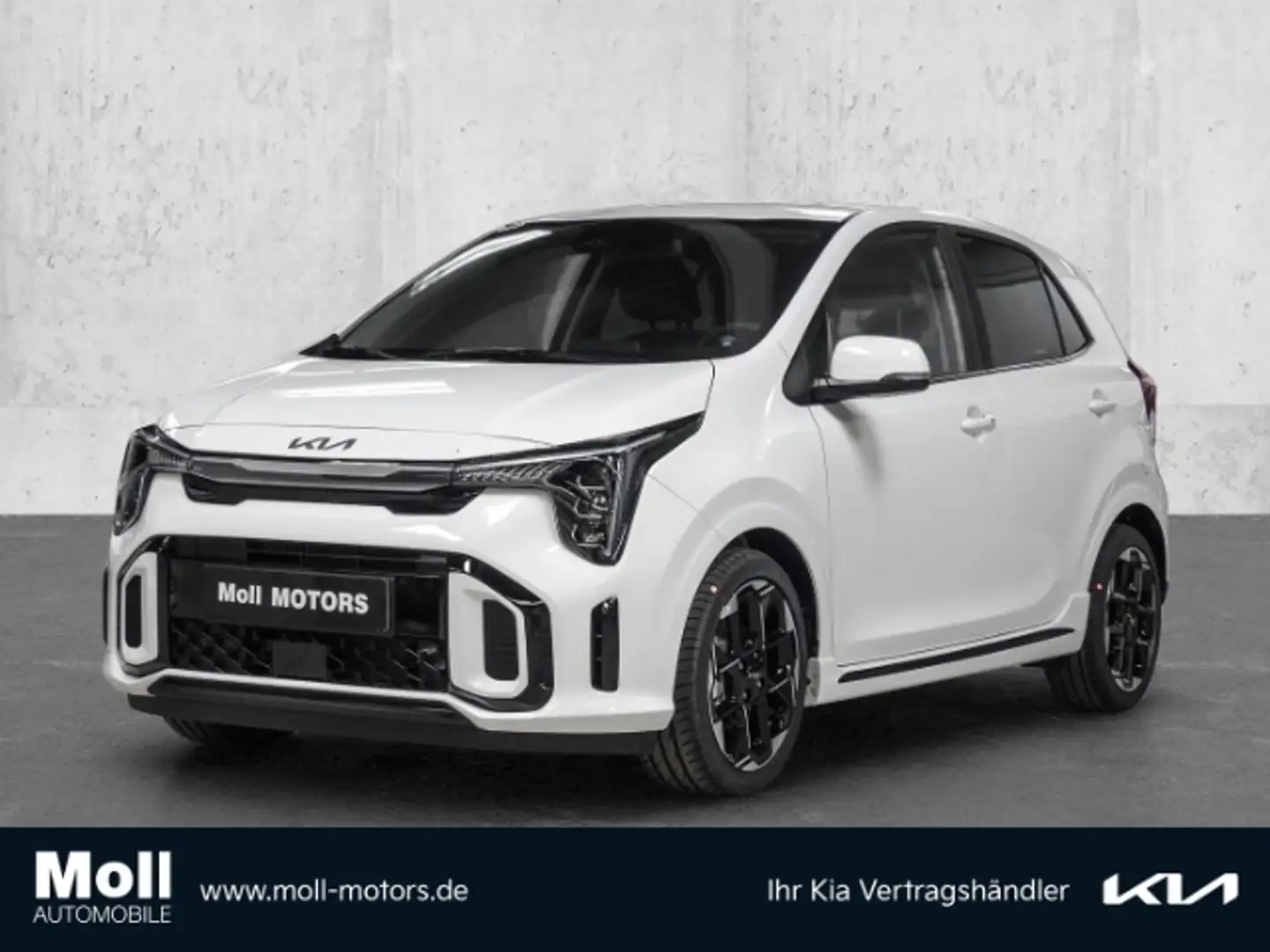Kia Picanto GT-Line 1.2 Automatik Navi RFK PDC Spurassist. Weiß - 1
