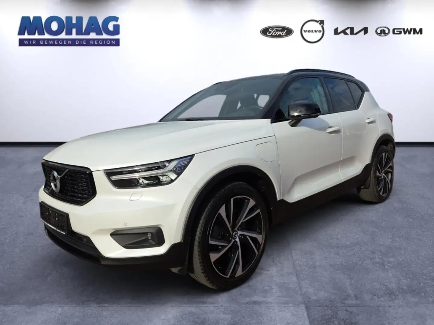 Volvo XC40 T5 Plug-In Hybrid R Design mit AHK,20zoll,ACC,Kame Blanc - 1