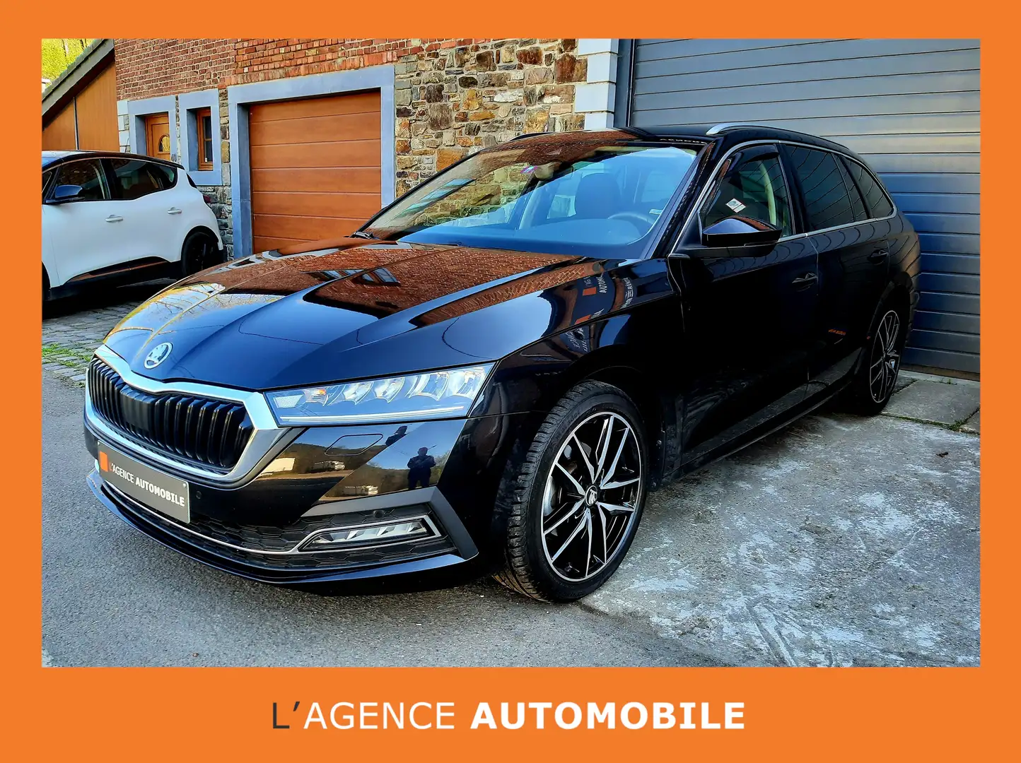 Skoda Octavia SW 1.0 TSI eTec MHE Ambition DSG - Garantie totale Zwart - 1