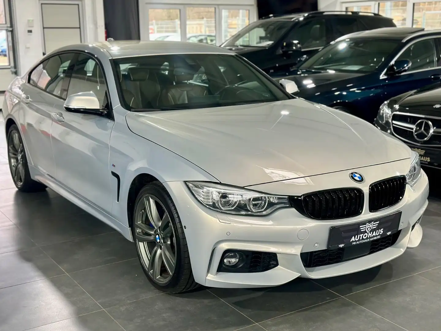 BMW 435 i X-Drive Gran Coupe, M-Paket,LED,VOLL,TOP Silver - 2