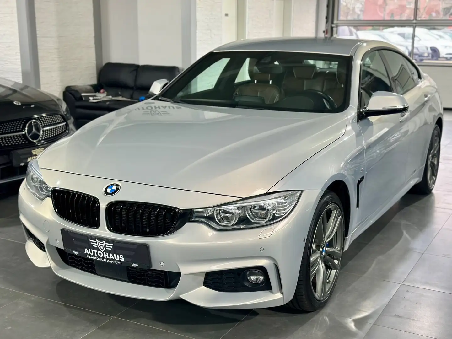 BMW 435 i X-Drive Gran Coupe, M-Paket,LED,VOLL,TOP Silver - 1
