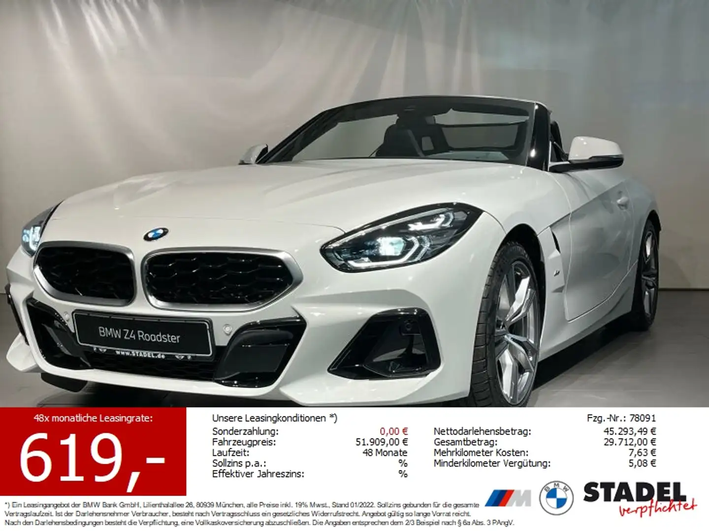 BMW Z4 sDrive20i G29 Alb - 1