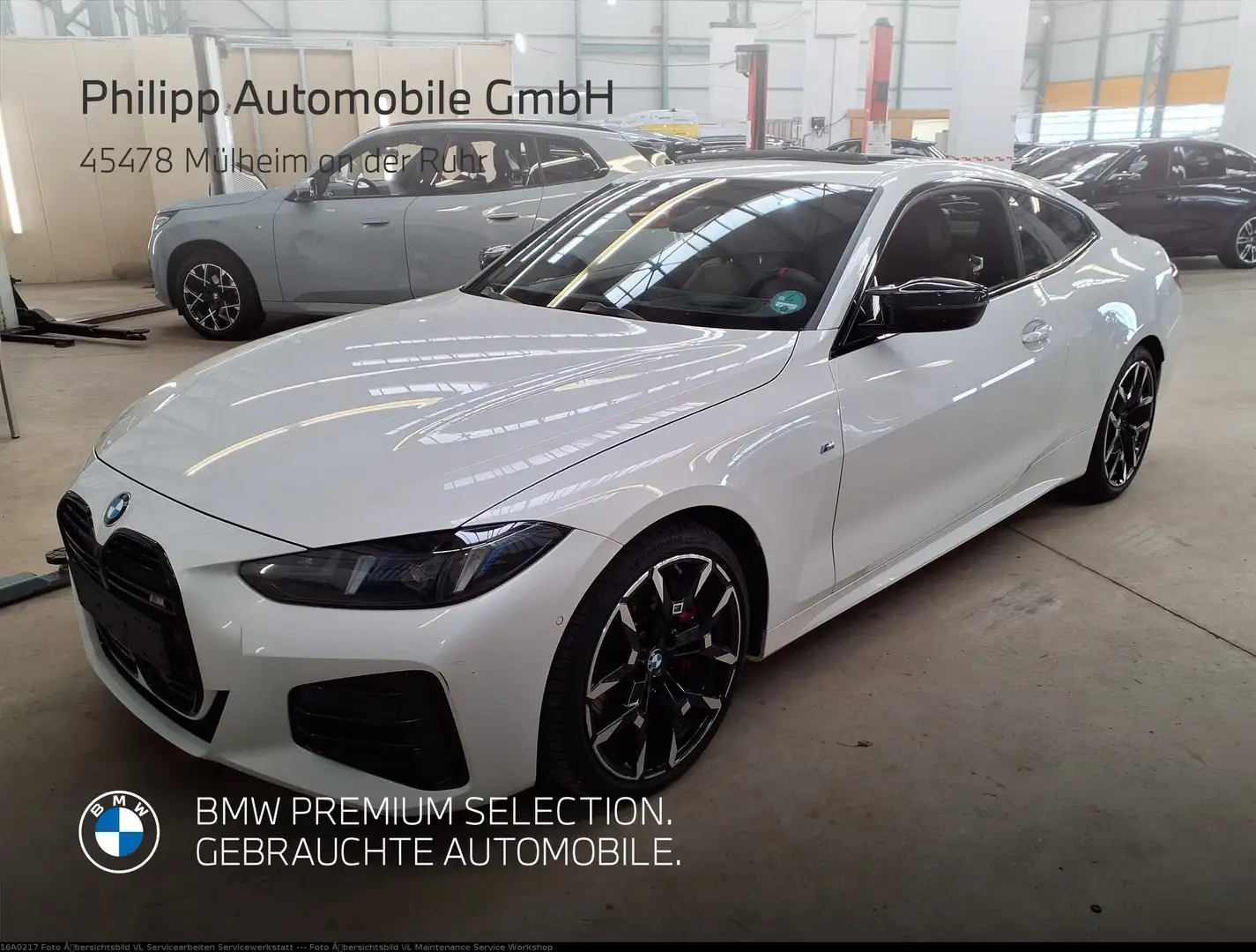 BMW 440 M440i xDrive M Sport Pro Glasd. h&k Standh. Pa+ DA Weiß - 1