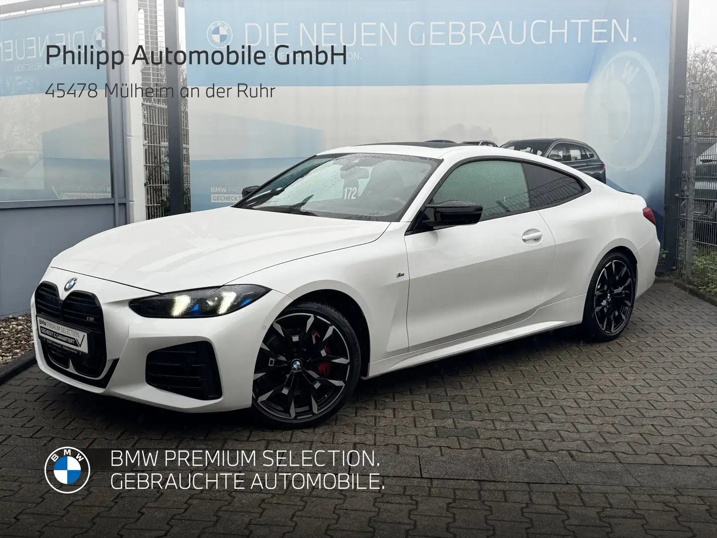 BMW 440 M440i xDrive M Sport PRO GHD h&k StHzg 360° ACC Weiß - 1