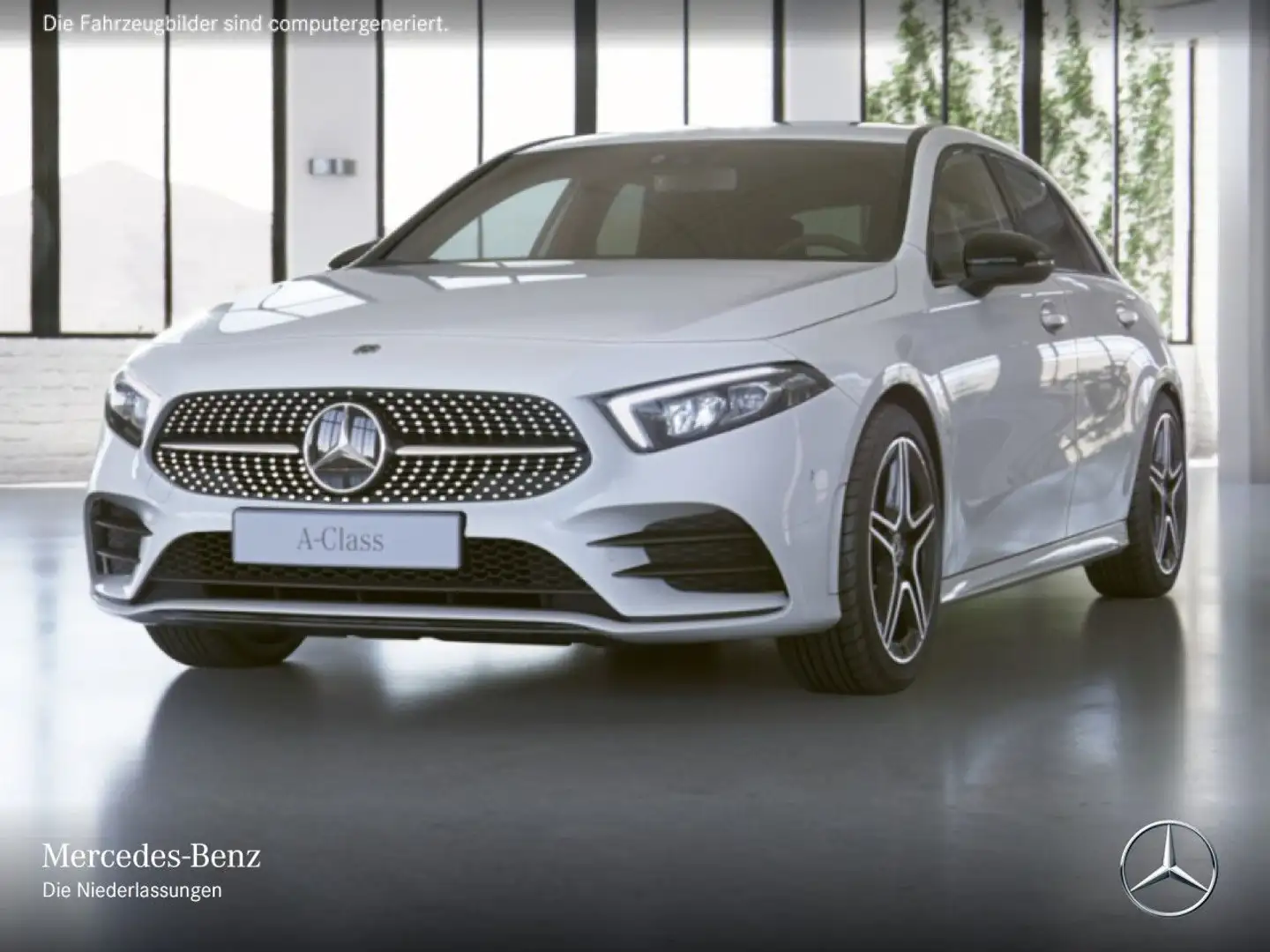 Mercedes-Benz A 180 AMG+NIGHT+LED+KAMERA+7G Weiß - 2