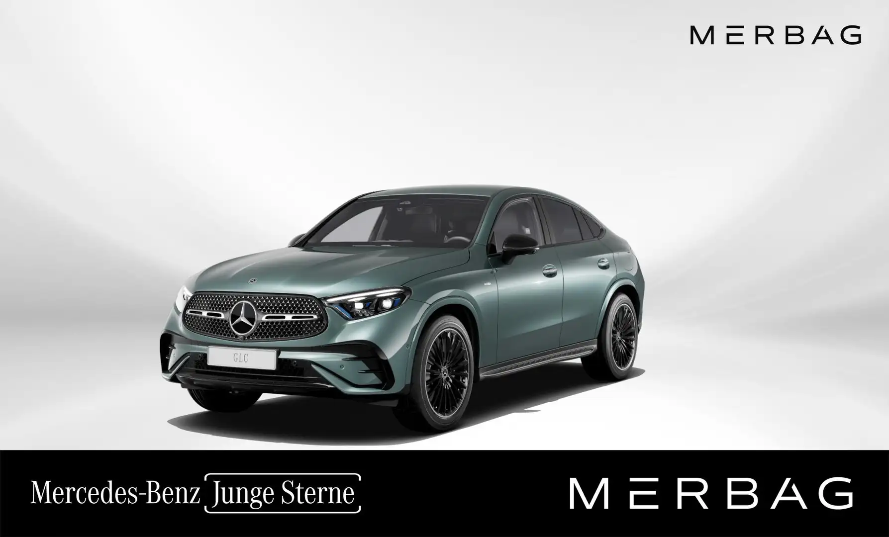 Mercedes-Benz GLC 300 de 4MATIC Coupé mit EQ Hybrid Technologie Silber - 1