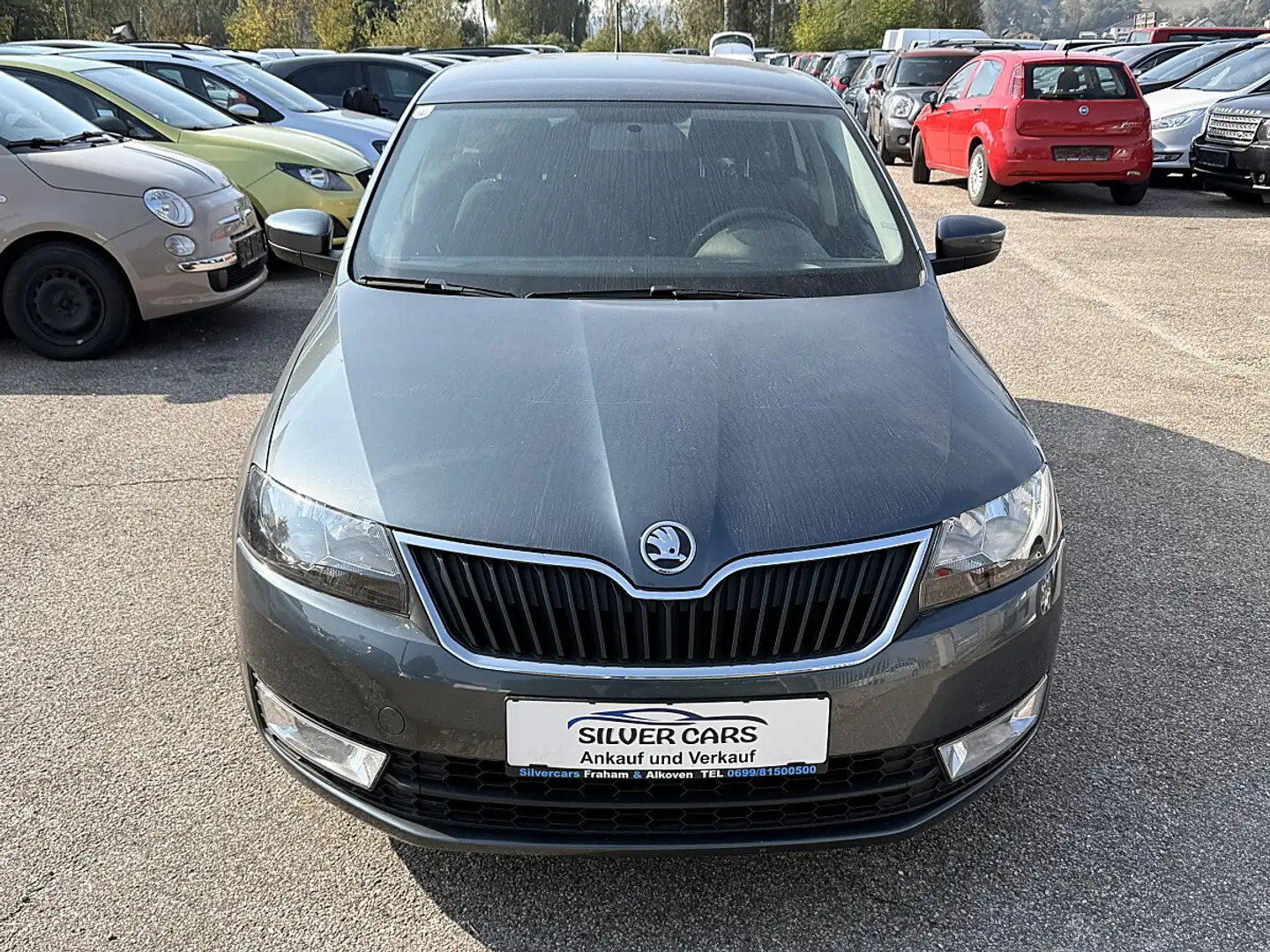 Skoda Rapid/Spaceback Rapid Spaceback 1,6 TDI Ambition Green tec Grau - 2