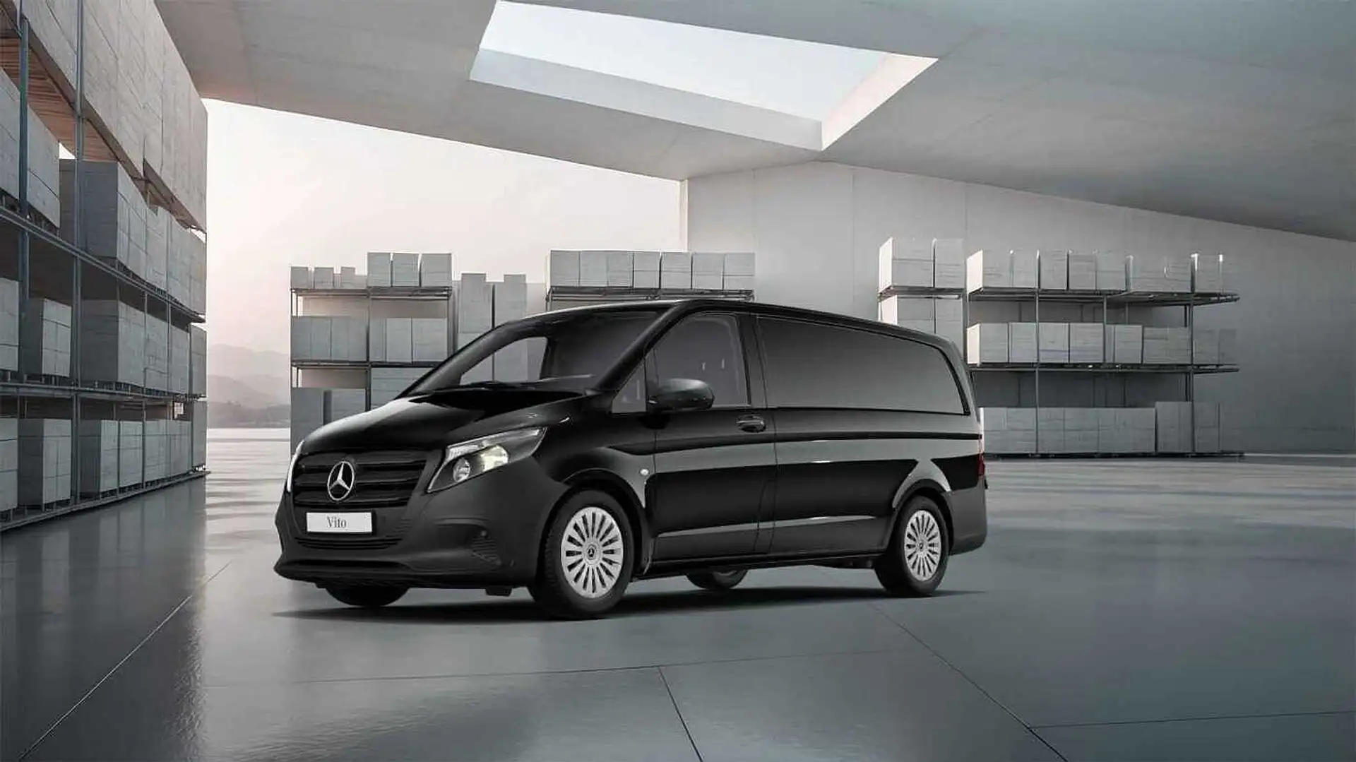 Mercedes-Benz VITO 114 CDI PANEL VAN L2 PRO Noir - 1