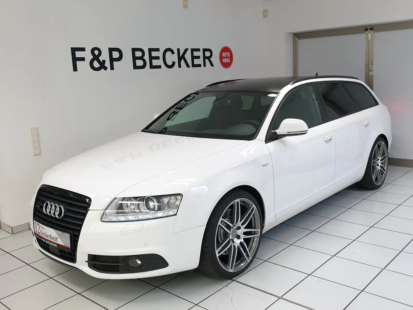 Audi A6 Avant 3.0 TFSI Quattro ABT 411PS Scheckheft AUDI Blanco - 1