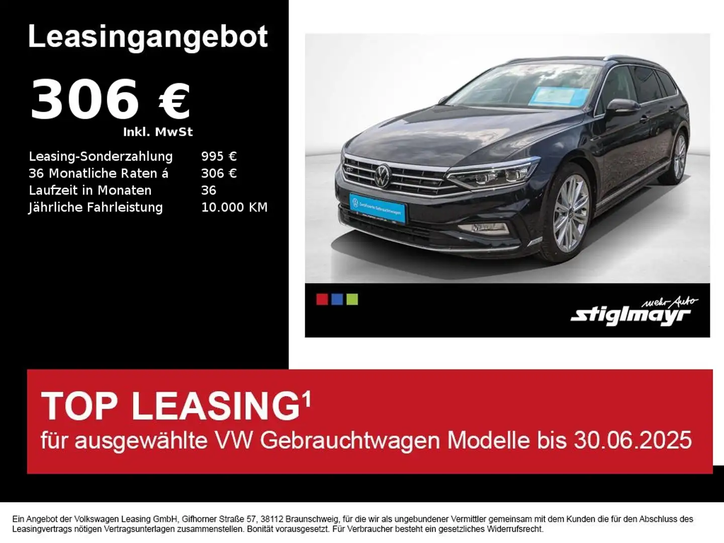 Volkswagen Passat Variant Elegance 2.0 TSI *LED*STANDHZG* Schwarz - 1