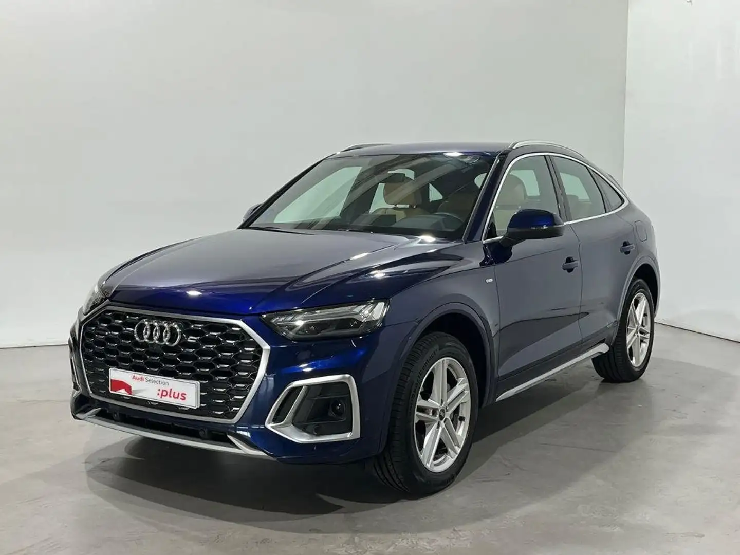 Audi Q5 Sportback 55 TFSIe S line quattro-ultra S tronic Azul - 1
