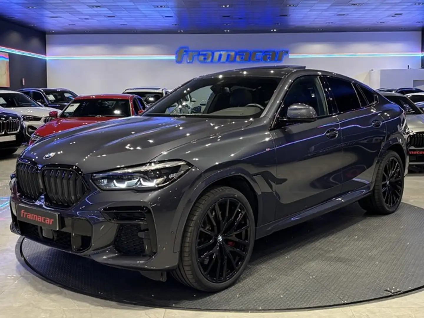 BMW X6 xDrive 40dA Grijs - 1