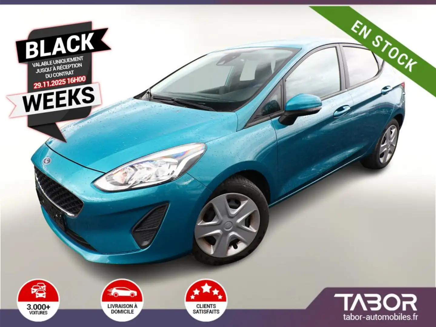 Ford Fiesta 1.1 85 Cool&Connect radars Blau - 1