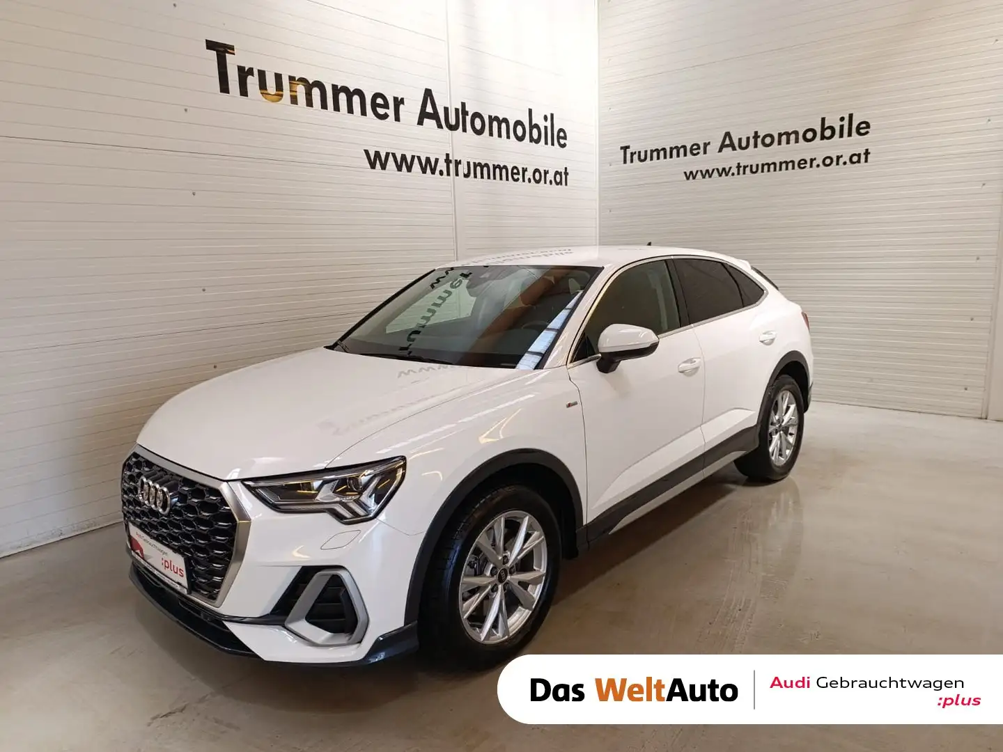 Audi Q3 40 TDI quattro S line ext. Weiß - 1