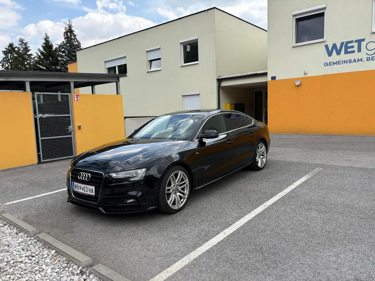Audi A5 A5 2,0 TDI Sportback | 3xSline | Unfallfrei Schwarz - 2