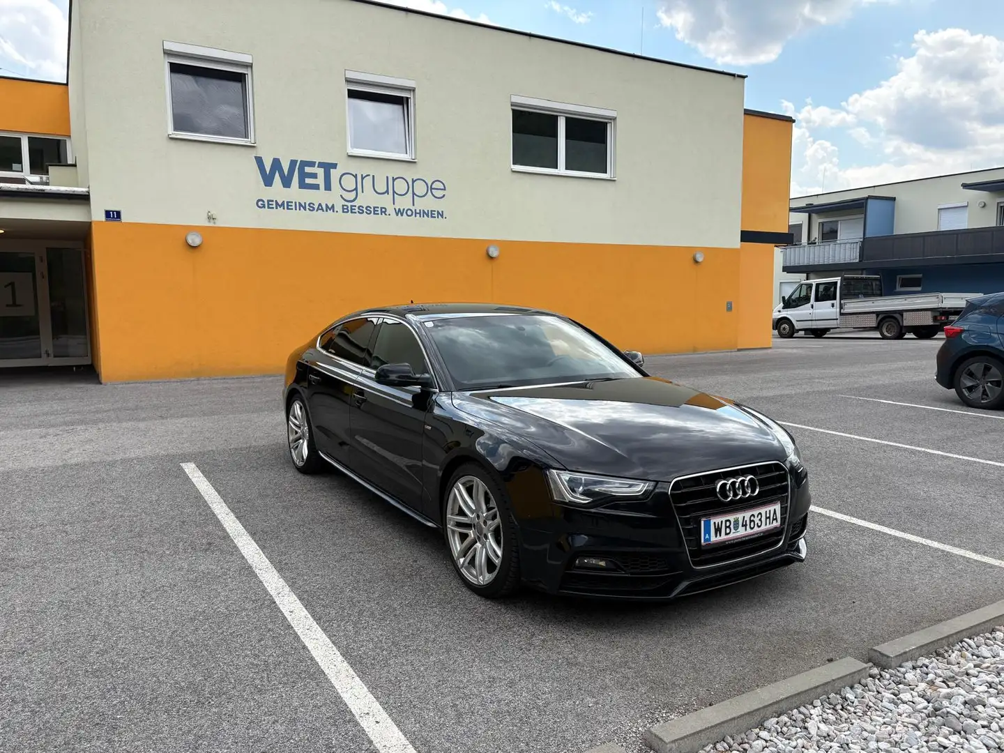 Audi A5 A5 2,0 TDI Sportback | 3xSline | Unfallfrei Schwarz - 1