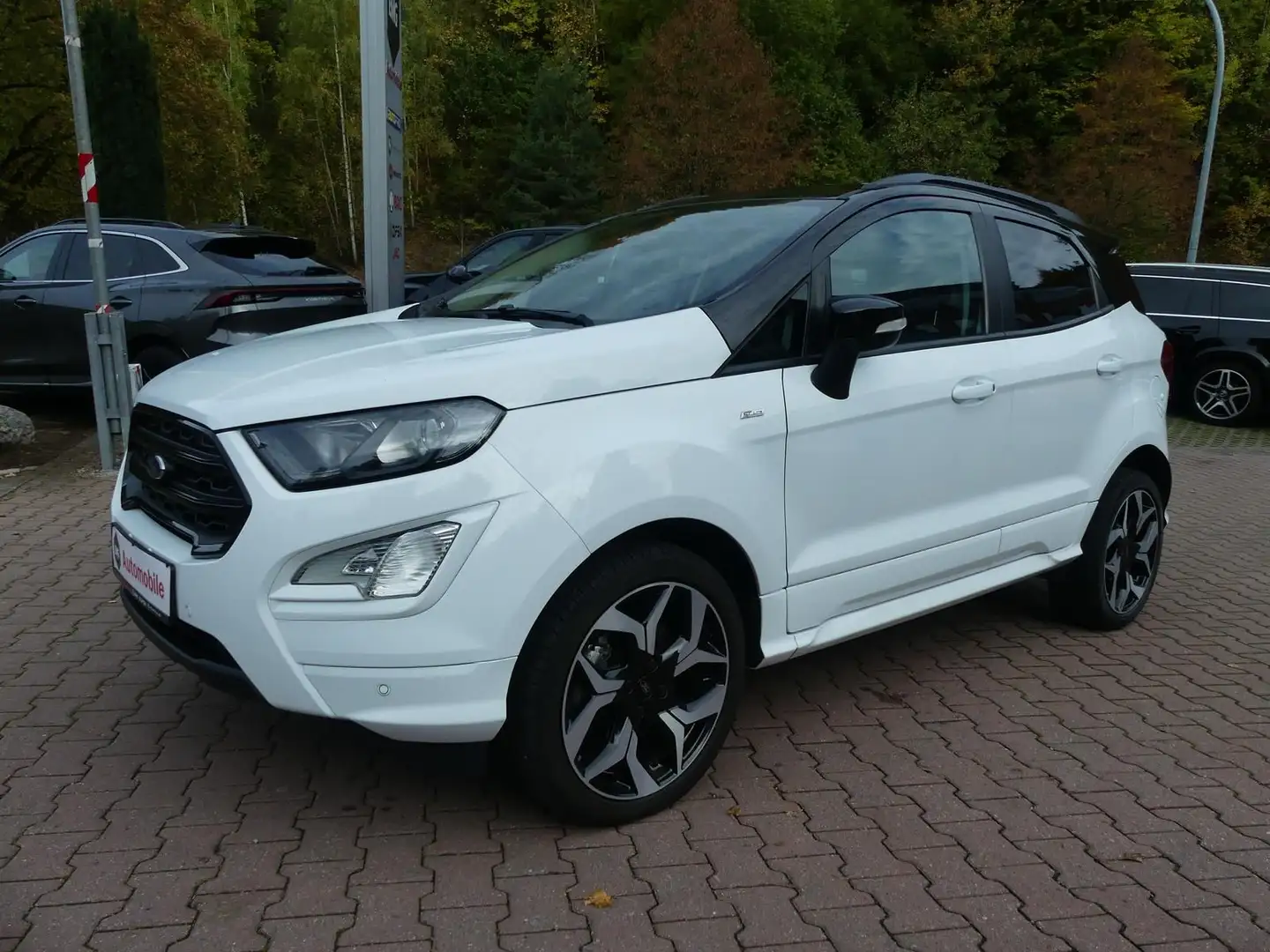 Ford EcoSport ST-Line1.0*NAVI*PDC*Scheckheft*Klimaaut Weiß - 1