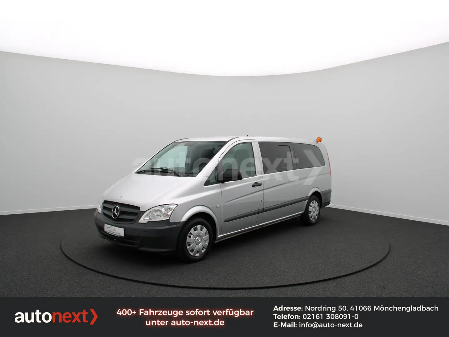 Mercedes-Benz Vito Tourer Extralang 113 Aut. *2x KLIMA* 4296 Argintiu - 1