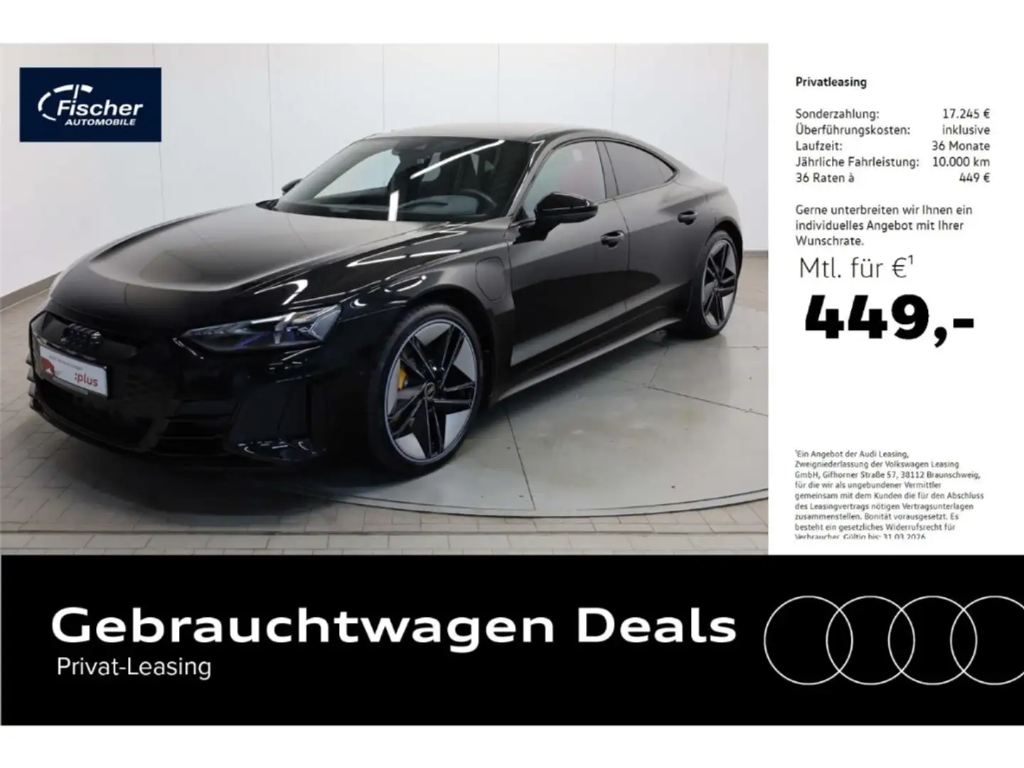 Audi e-tron Schwarz - 1