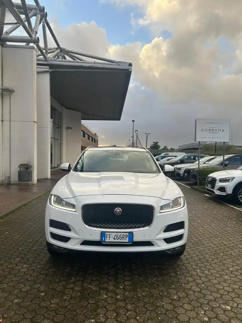 Jaguar F-Pace 2.0 D 180 CV AWD aut. Prestige Blanc - 1