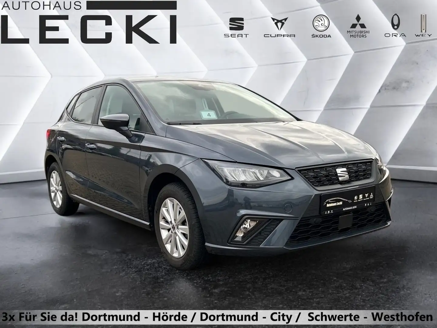 SEAT Ibiza Style 1.0 TSi *KAMERA*PDC*SHZ*LED*SAFEDRIVING M * Grau - 1