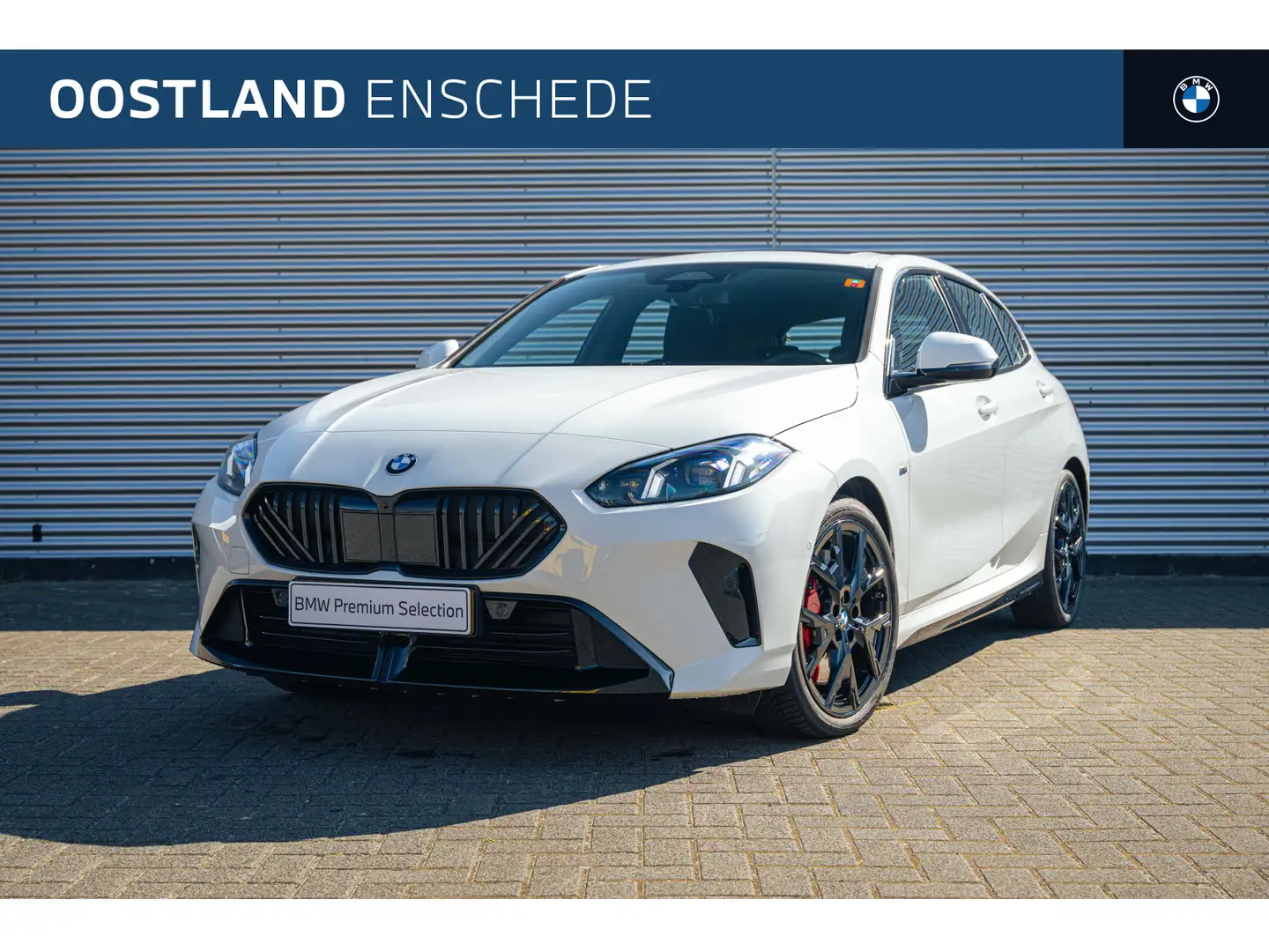BMW 120 1 Serie M Sport Automaat / Panoramadak / Sportstoe Wit - 1