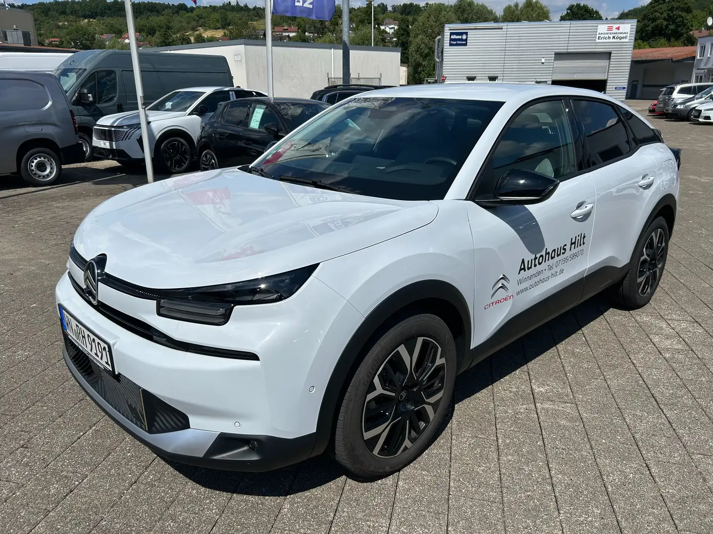 Citroen C4 Hybrid 145 e-DCS6 Max Blanco - 1