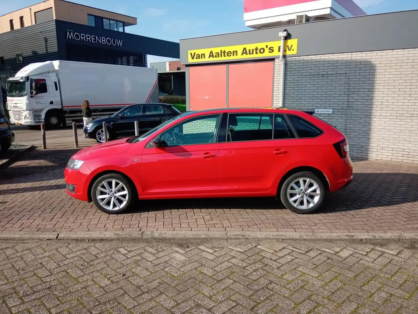 Skoda Rapid/Spaceback 1.2 TSI Greentech Ambition Businessline Pro Roşu - 1