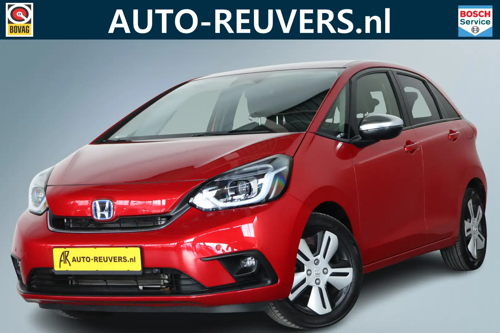 Honda Jazz 1.5 e:HEV Elegance / LED / Navi / CarPlay / ACC / Rood - 1