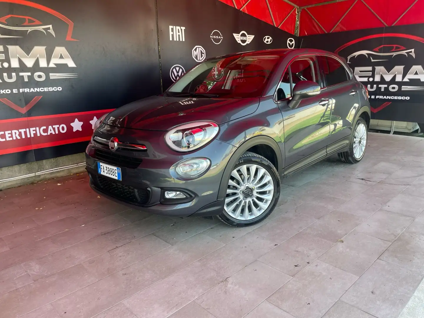 Fiat 500X 1.6 MultiJet 120 CV Lounge Grigio - 1