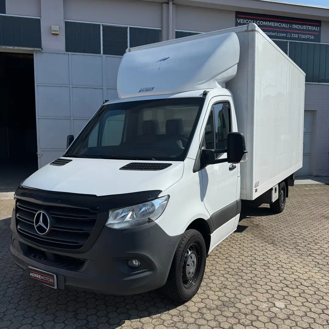 Mercedes-Benz Sprinter 319 T 43/35 EURO VI - 3.0 V6 190cv BOX IN LEGA Bianco - 1