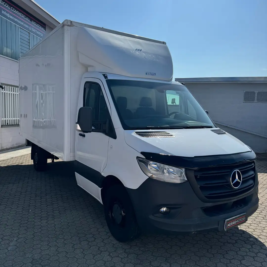Mercedes-Benz Sprinter 319 T 43/35 EURO VI - 3.0 V6 190cv BOX IN LEGA Bianco - 2
