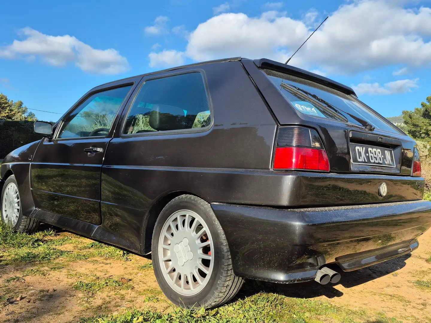 Volkswagen Golf rallye g60 Gri - 1