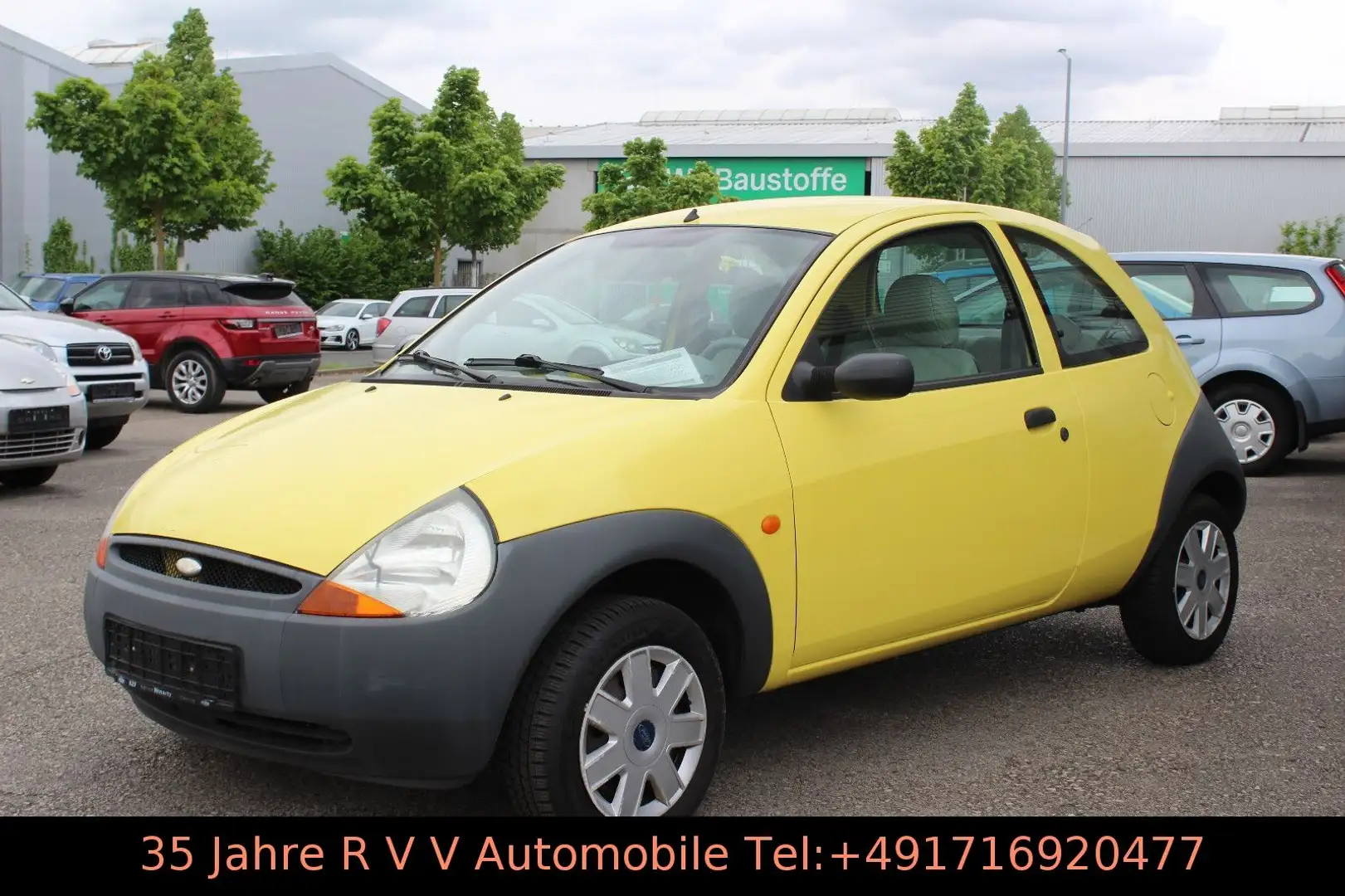 Ford Ka/Ka+ 1.3 Viva X, 1.Hand, TÜV neu, Allwetterreifen Amarillo - 1