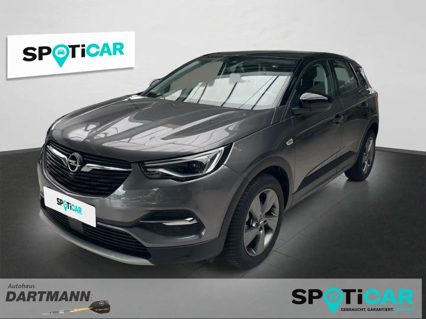 Opel Grandland X Navi,el.Heckklappe,4xSitzheizung.. Grijs - 1
