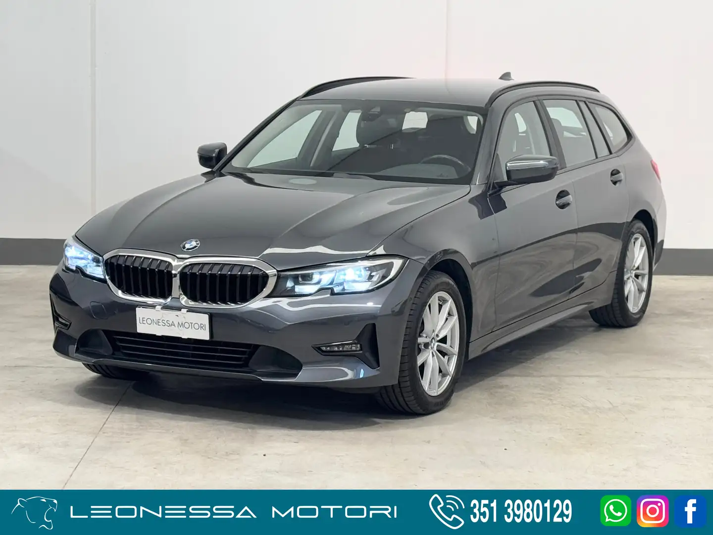 BMW 320 d Touring mhev 48V xdrive auto *PREZZO REALE* Grigio - 1
