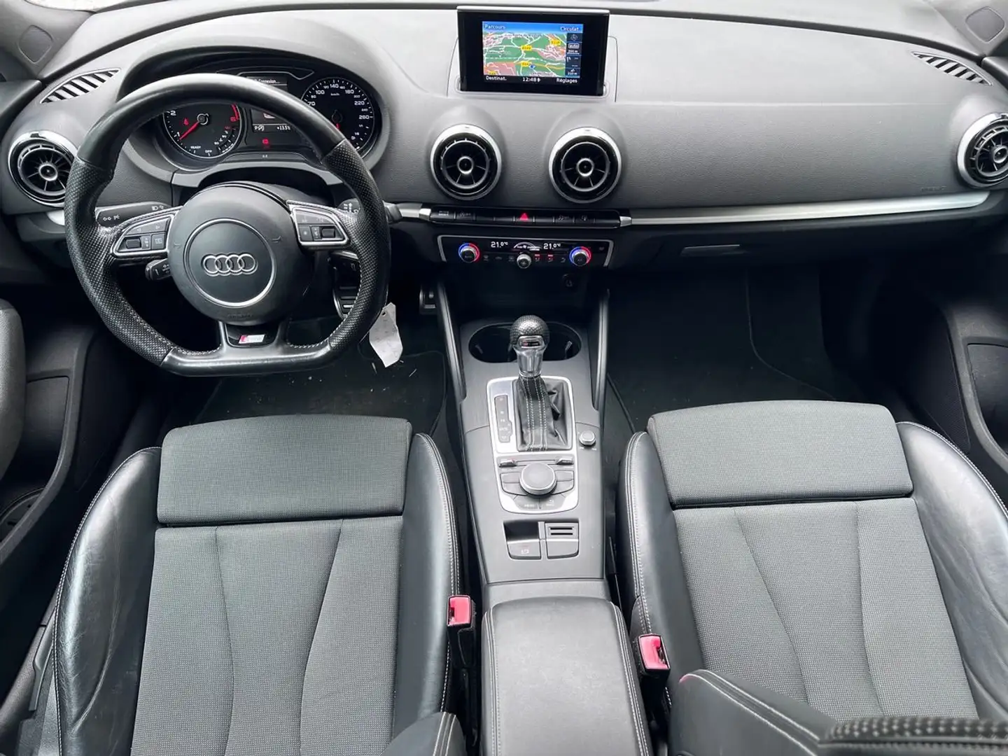 Audi A3 (8V) 2.0 TDi 150cv S-Line BVA Gris - 2