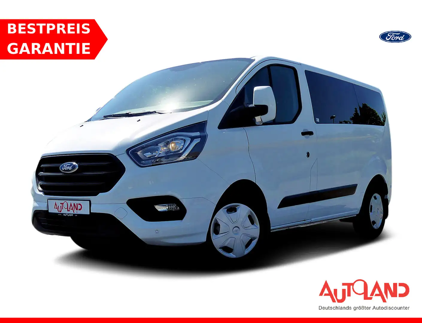 Ford Transit Custom L1 9-Sitzer Sitzheizung PDC Blanc - 1