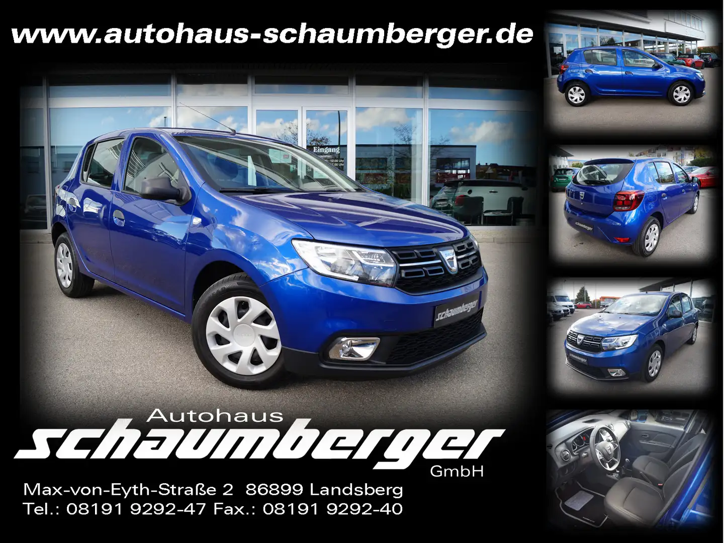 Dacia Sandero TCe 100 ECO-G Essential Benzin/Gas Blau - 1