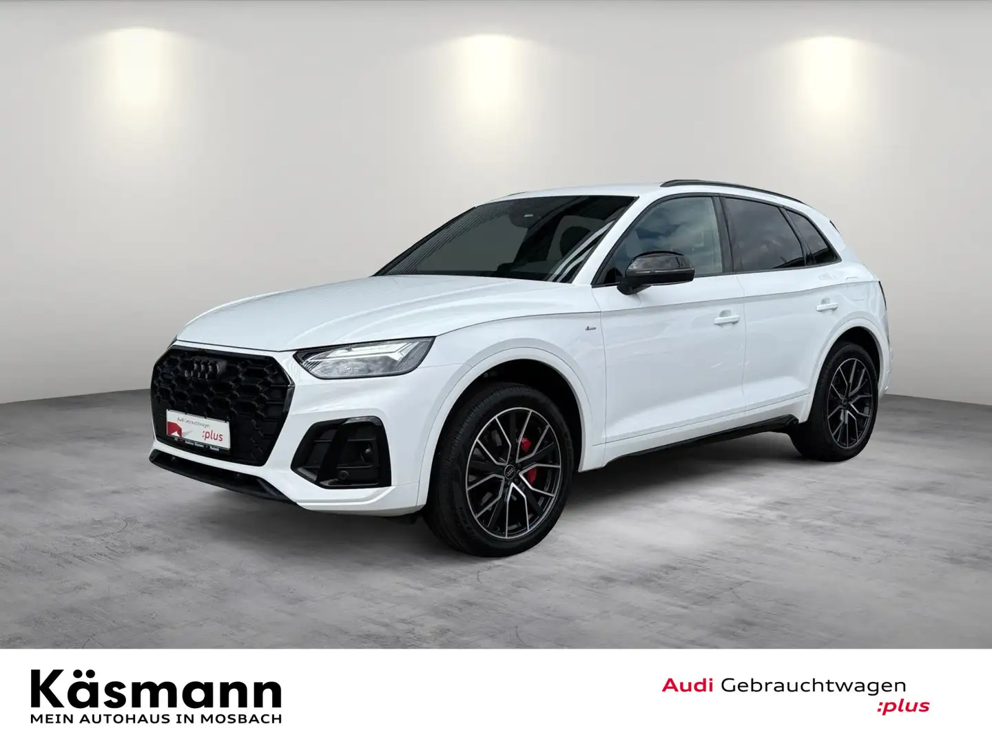 Audi Q5 S line 50TFSIe qu AHK KAM ACC NAV SHZ SPORTSI Weiß - 2