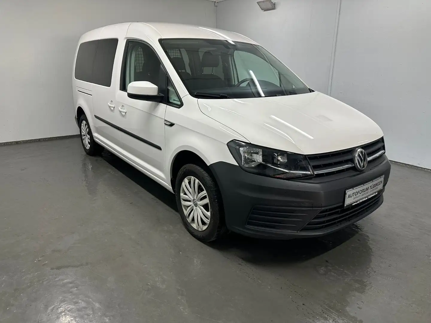 Volkswagen Caddy Maxi 2,0TDI 5-Sitzer*AHK*TEMPO*NAVI* Weiß - 2