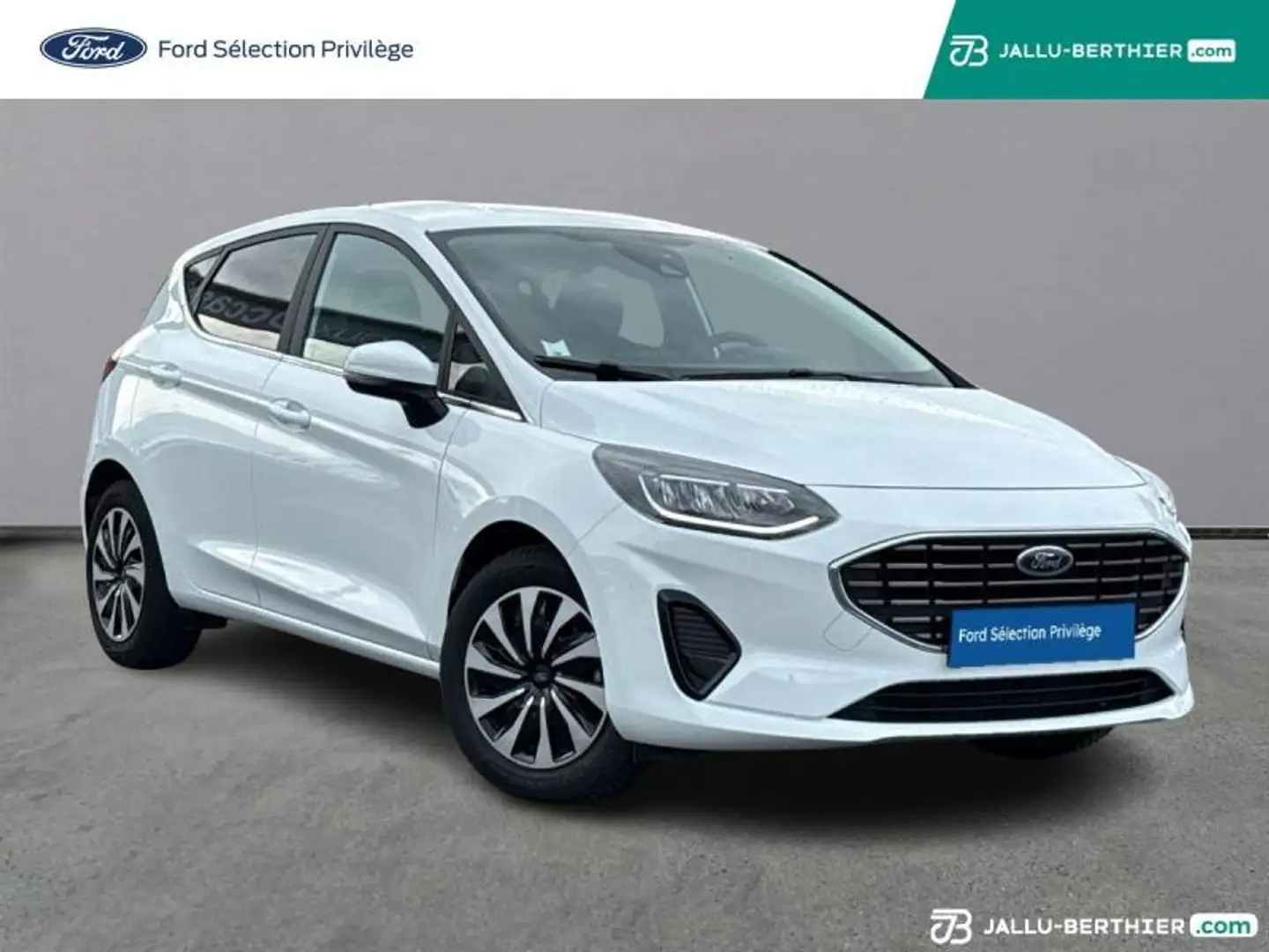 Ford Fiesta 1.0 Flexifuel 95ch Titanium Business 5p Blanc - 2