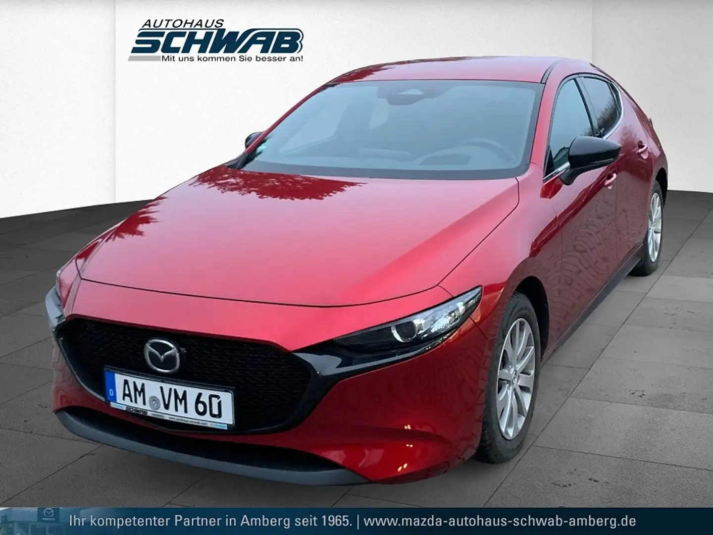Mazda 3 2.5L e-SKYACTIV G 140ps 6MT FWD Homura Mazda3 2.5L Rood - 1